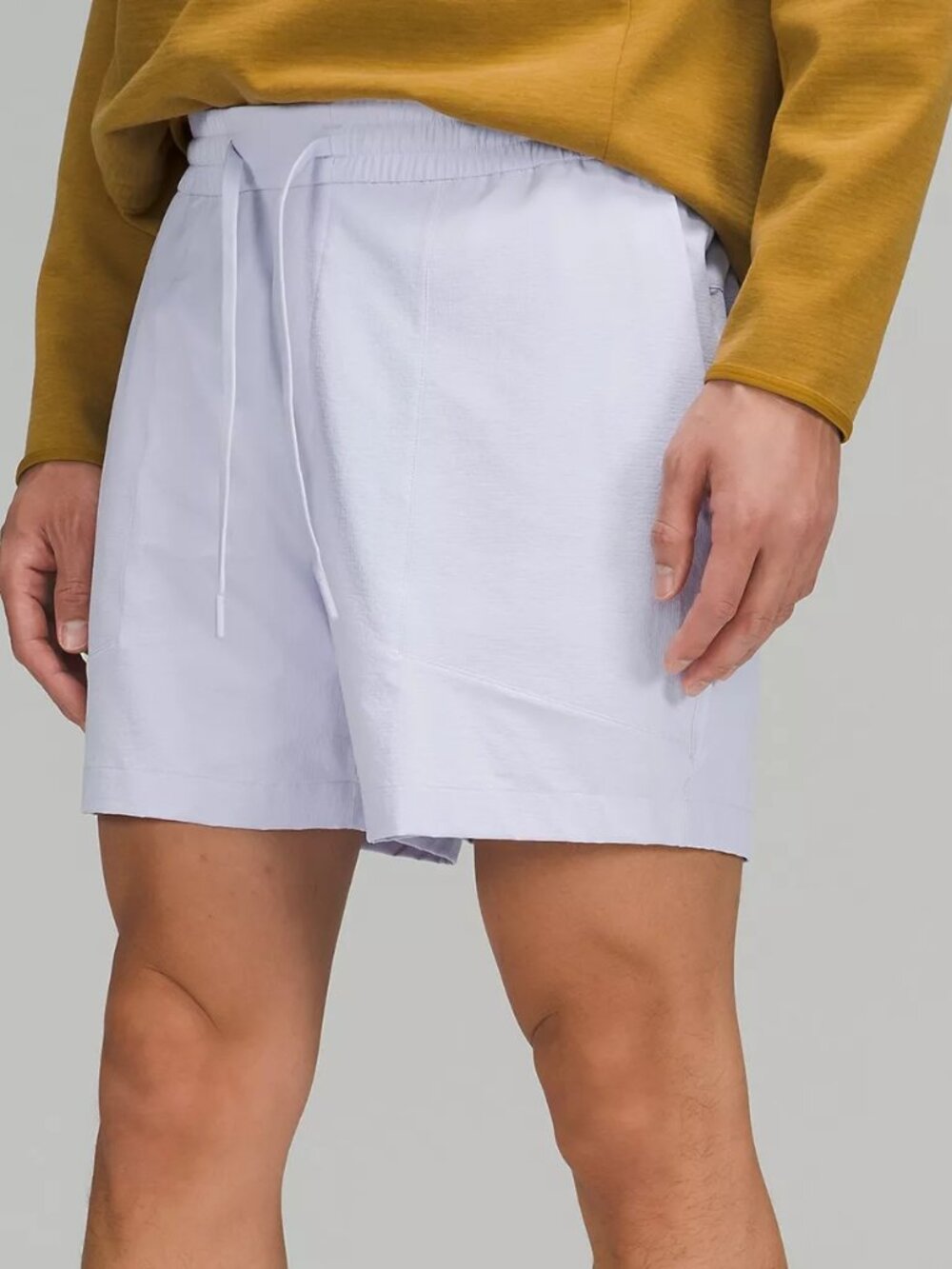 Lululemon Men's Bowline Short 5" *Stretch Ripstop - Pastel Blue